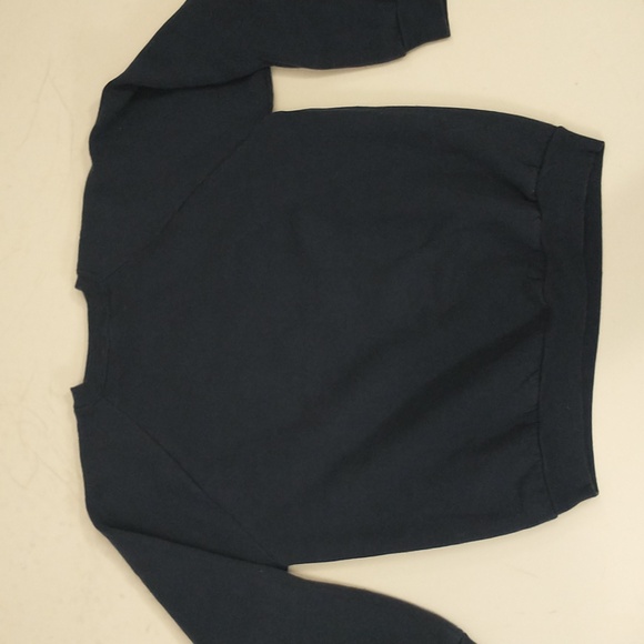 Vintage Sweatshirt The Audley Mayfair, London Screen Stars USA Navy Blue Unisex - Picture 6 of 7